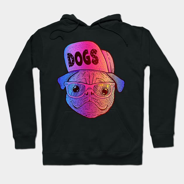 Dogs california Hoodie by Virtue in the Wasteland Podcast